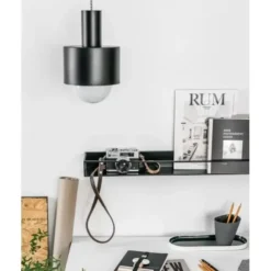 Lampa Wisząca Enkel 1 Czarna Ummo