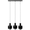 Lampa Wisząca Enkel 3 Czarna Ummo