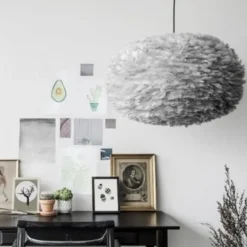Lampa Wisząca Eos Extra Large Jasnoszara Umage