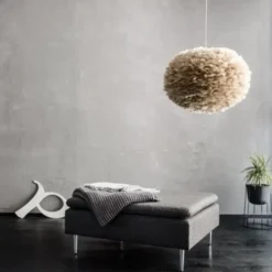 Lampa Wisząca Eos Large Jasnobrązowa Umage