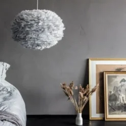 Lampa Wisząca Eos Large Jasnoszara Umage