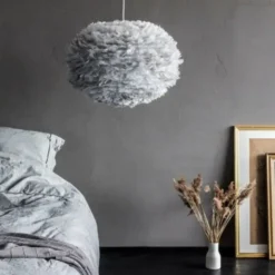 Lampa Wisząca Eos Large Jasnoszara Umage