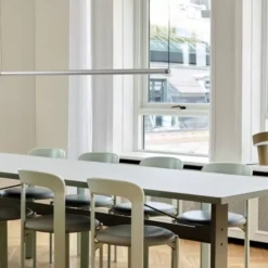 Lampa Wisząca Factor Linear Clear Anodised Hay