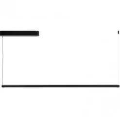 Lampa Wisząca Factor Linear Soft Black Hay