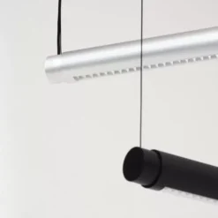 Lampa Wisząca Factor Linear Soft Black Hay
