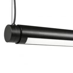 Lampa Wisząca Factor Linear Soft Black Hay