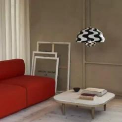 Lampa Wisząca Flowerpot Vp2 Biało-Czarna Andtradition