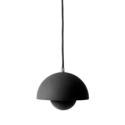 Lampa Wisząca Flowerpot Vp10 Czarna Matowa Andtradition
