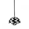Lampa Wisząca Flowerpot Vp10 Czarno-Biała Andtradition