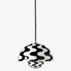 Lampa Wisząca Flowerpot Vp1 Czarno-Biała Andtradition