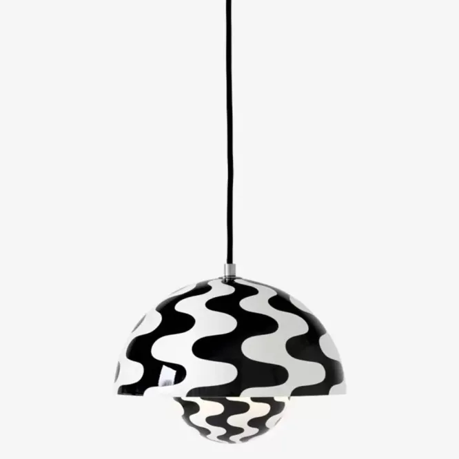 Lampa Wisząca Flowerpot Vp1 Czarno-Biała Andtradition