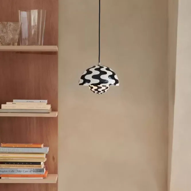 Lampa Wisząca Flowerpot Vp1 Czarno-Biała Andtradition