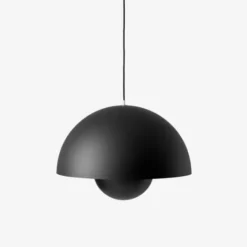 Lampa Wisząca Flowerpot Vp2 Czarna Matowa Andtradition