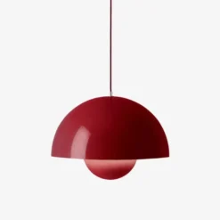 Lampa Wisząca Flowerpot Vp2 Czerwona Andtradition