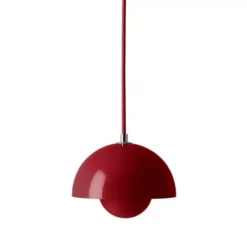 Lampa Wisząca Flowerpot Vp10 Czerwona Andtradition