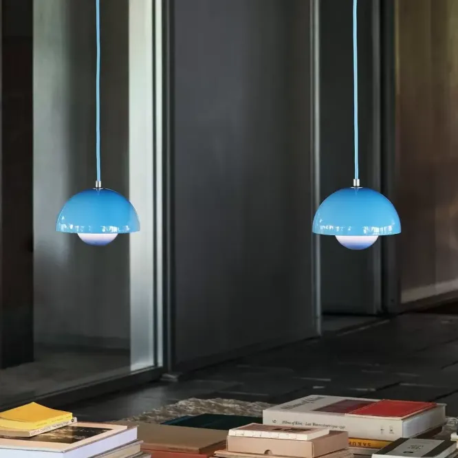 Lampa Wisząca Flowerpot Vp10 Czerwona Andtradition