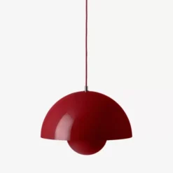 Lampa Wisząca Flowerpot Vp7 Czerwona Andtradition