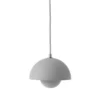 Lampa Wisząca Flowerpot Vp10 Jasnoszara Matowa Andtradition
