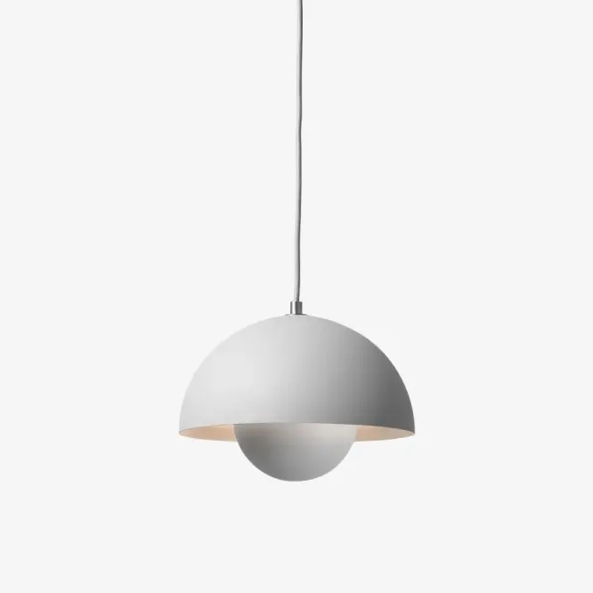 Lampa Wisząca Flowerpot Vp1 Jasnoszara Matowa Andtradition