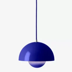 Lampa Wisząca Flowerpot Vp1 Kobaltowa Niebieska Andtradition