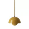 Lampa Wisząca Flowerpot Vp10 Musztardowa Andtradition