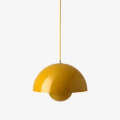 Lampa Wisząca Flowerpot Vp7 Musztardowa Andtradition