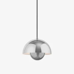 Lampa Wisząca Flowerpot Vp1 Polerowana Stal Nierdzewna Andtradition