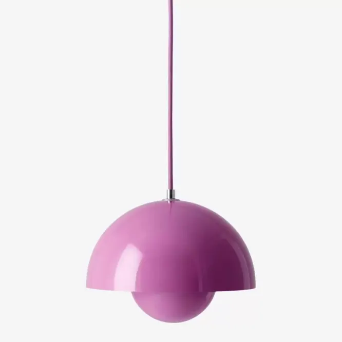Lampa Wisząca Flowerpot Vp1 Różowa Andtradition