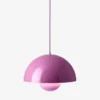 Lampa Wisząca Flowerpot Vp7 Różowa Andtradition
