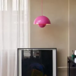 Lampa Wisząca Flowerpot Vp7 Różowa Andtradition