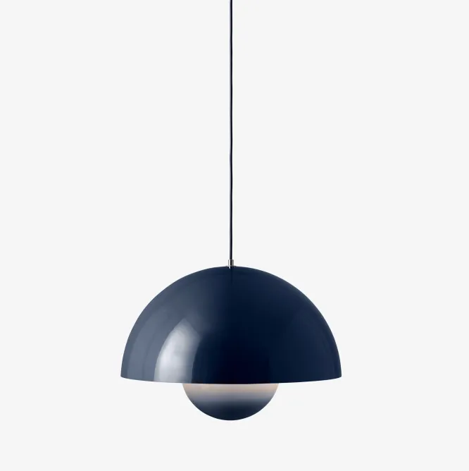 Lampa Wisząca Flowerpot Vp2 Steel Blue Andtradition