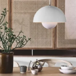 Lampa Wisząca Flowerpot Vp2 Steel Blue Andtradition
