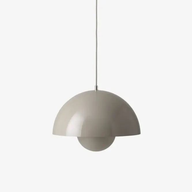 Lampa Wisząca Flowerpot Vp7 Szarobeżowa Andtradition
