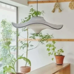 Lampa Wisząca Flying 78 Cm Niebieska Made By Hand