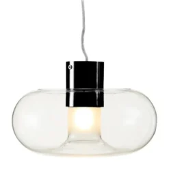 Lampa Wisząca Fontanella 26 Cm Czarna Fontana Arte