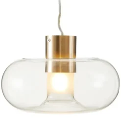 Lampa Wisząca Fontanella 40 Cm Mosiężna Fontana Arte