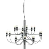 Lampa Wisząca 2097/18 Frosted Bulbs Chromowana Flos