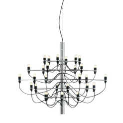 Lampa Wisząca 2097/30 Frosted Bulbs Chromowana Flos