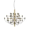 Lampa Wisząca 2097/30 Frosted Bulbs Mosiężna Flos