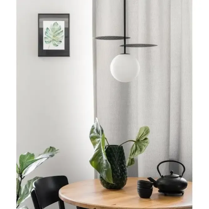 Lampa Wisząca Fyllo Czarna Ummo