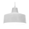 Lampa Wisząca Gangster Biała 48 Cm Karman