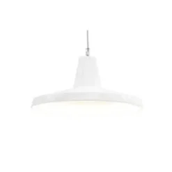 Lampa Wisząca Gangster Biała 35 Cm Karman