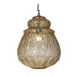 Lampa Wisząca Ginger Jasnożółta 30X37 Cm Outdoor Karman
