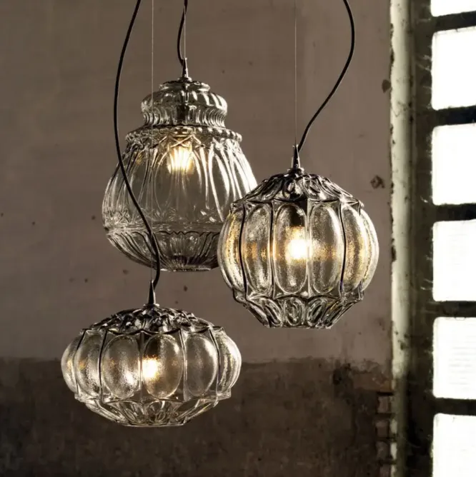 Lampa Wisząca Ginger Jasnożółta 30X20 Cm Karman