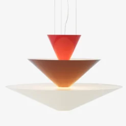 Lampa Wisząca Gio Ln14 Czerwona Andtradition