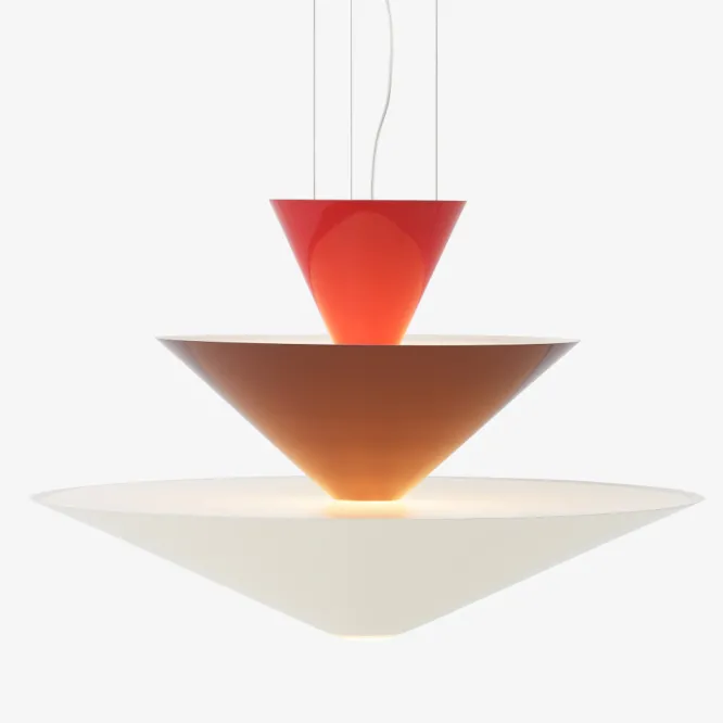 Lampa Wisząca Gio Ln14 Czerwona Andtradition