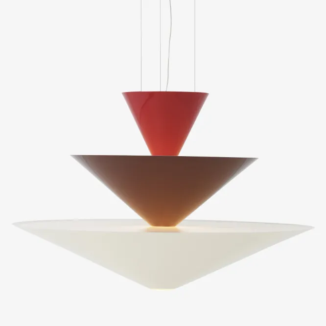 Lampa Wisząca Gio Ln15 Czerwona Andtradition