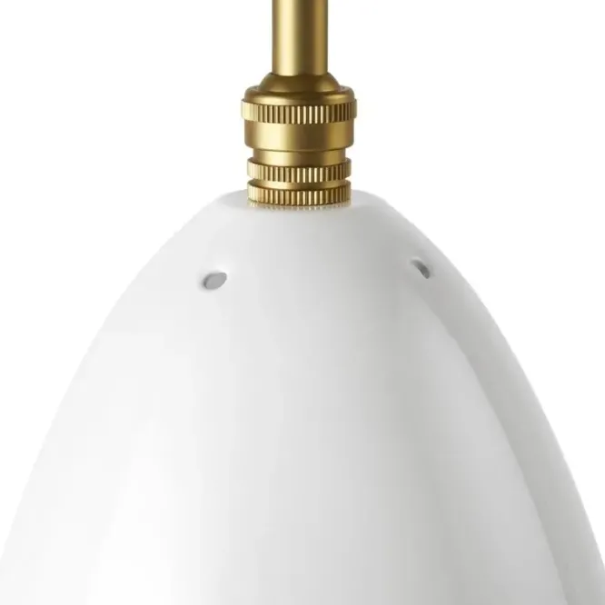 Lampa Wisząca Grashoppa Alabastrowa Biel Gubi