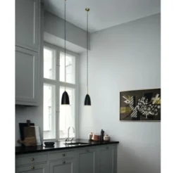 Lampa Wisząca Grashoppa Antracytowa Gubi