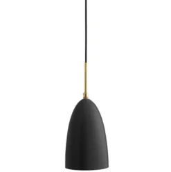 Lampa Wisząca Grashoppa Czarna Matowa Gubi